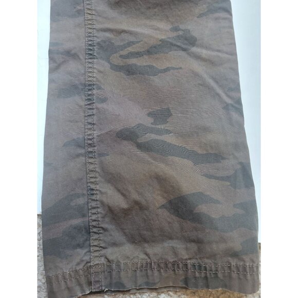 Prana Brown Camo Pants Size 6 Vintage Casual Y2K 90s Hippie Bohemian Colorful - Picture 6 of 8